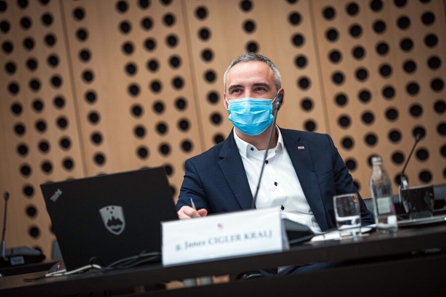 Janez Ciglar kralj koronavirus