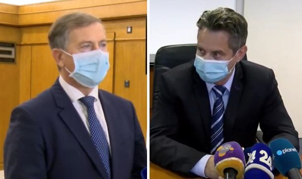 Karel Erjavec in Tomaž Vesel