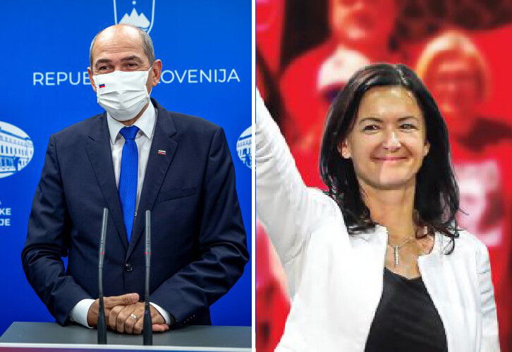 Janez Janša, Tanja Fajon