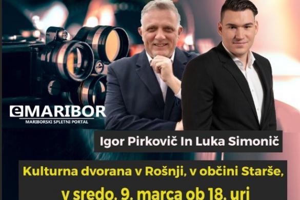 Pogovorni večer z Igorjem Pirkovičem v Staršah