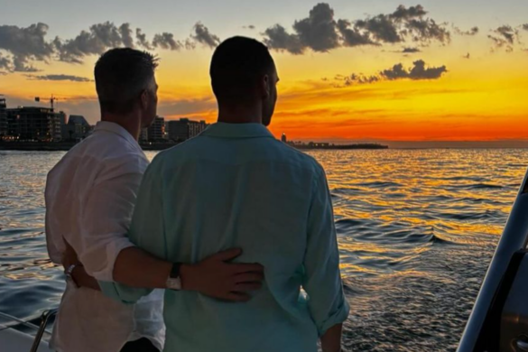 Zajeta slika instagram Ralf Schumacher s svojim partnerjem