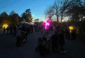 Na Teznem ob noči čarovnic zabava za otroke